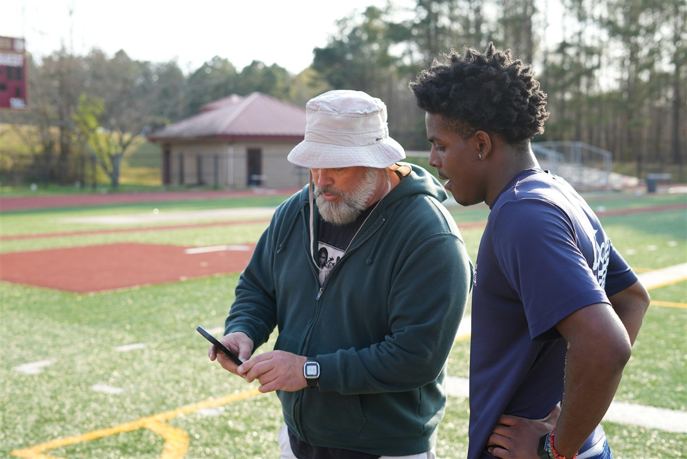 Mentor coaching young people